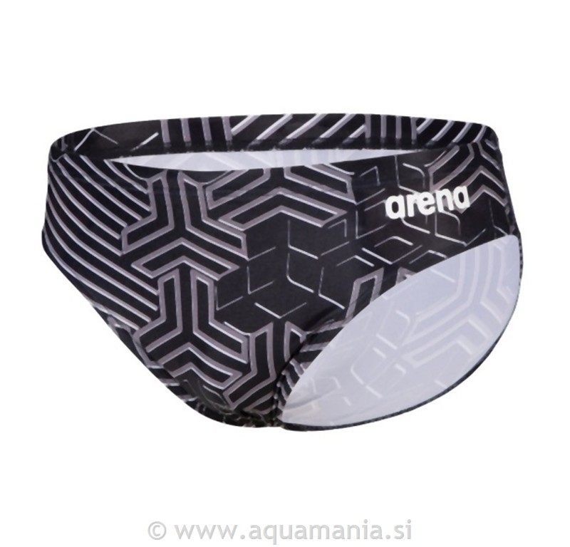 BRIEF - PRO SWIM - ČRNA/BELA
