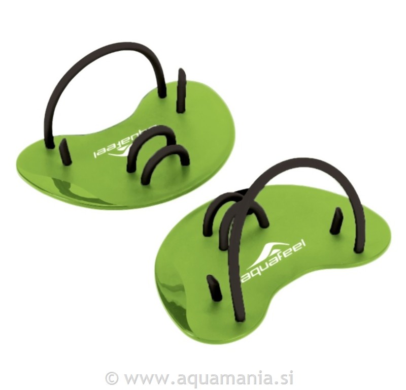 LOPATKE ZA PRSTE - AQUAFEEL - ZELENA/ČRN