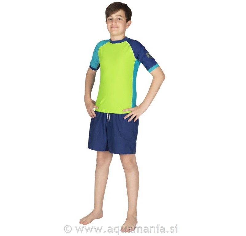 LYCRA SHIELD - DEŠKA - KR. ROKAV - ZELEN