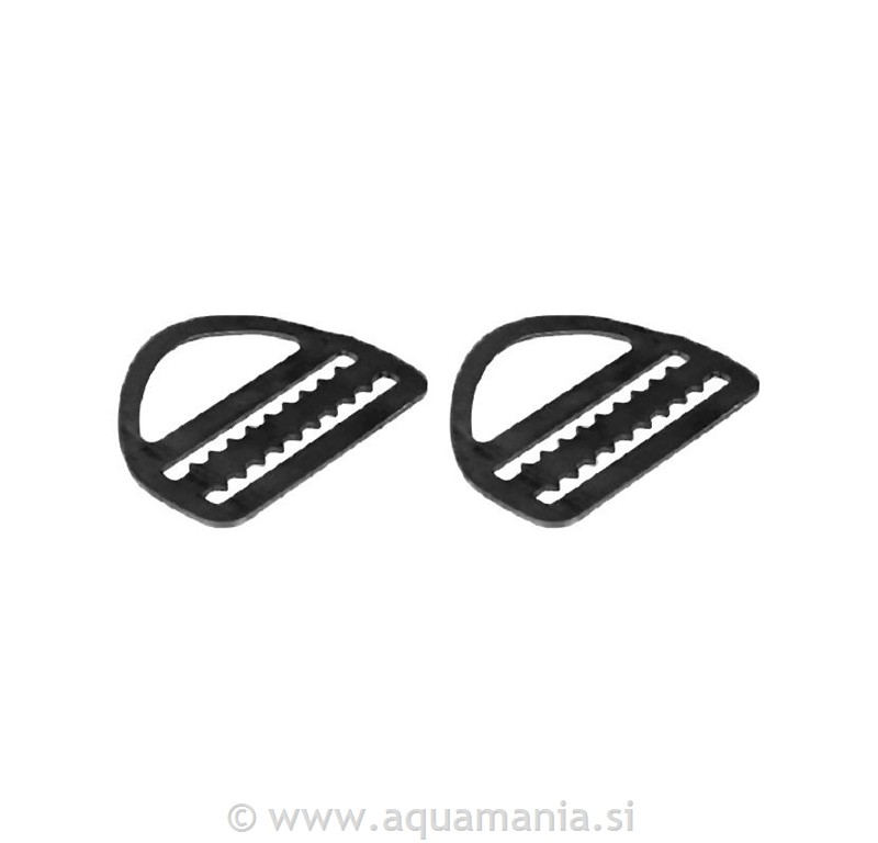D-RING ZAVORA - ALUMINIJ - 2 KOSA