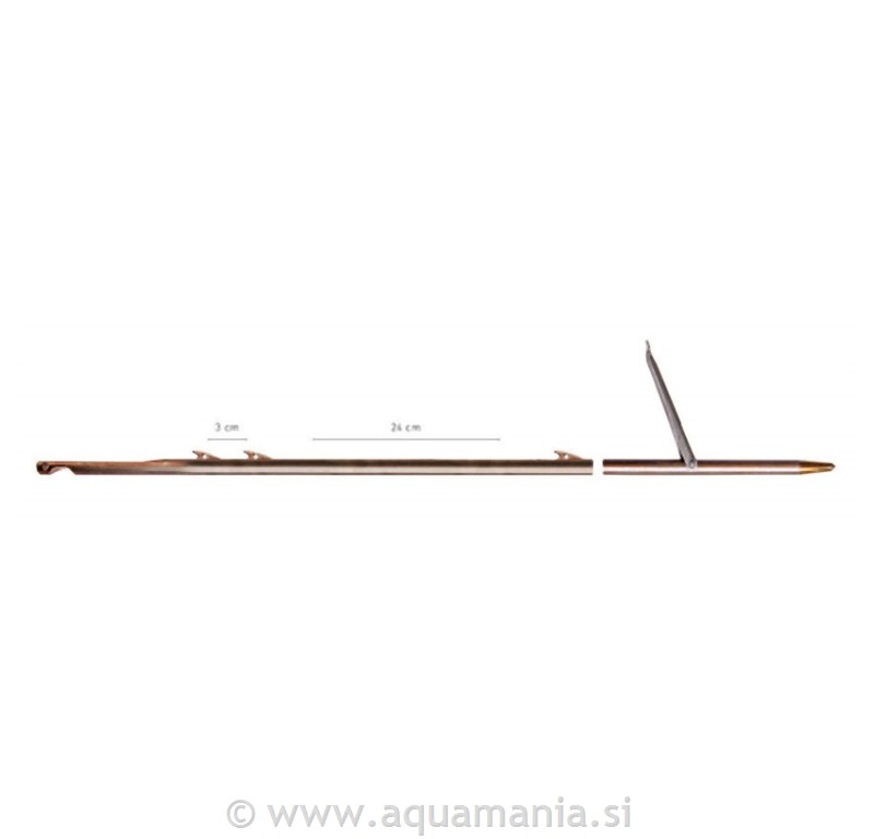 PUŠČICA ELA. FI6.5mm JEKLO-HARDY 1-ZALUS