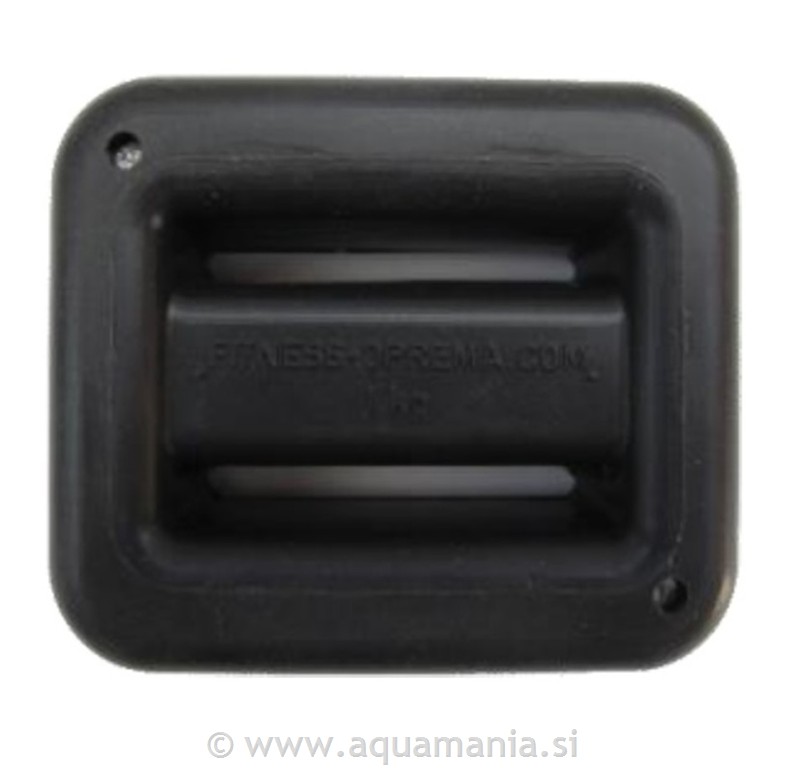UTEŽ SVINČENA - 1 KG - GUMIRANA - ČRNA