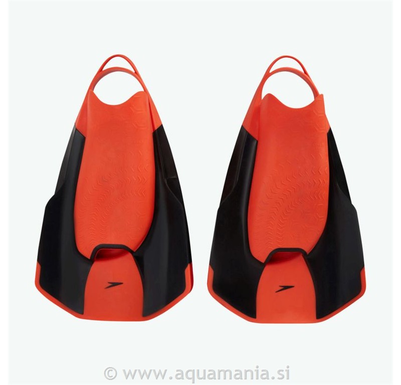 FASTSKIN KICKFIN - ČRNE/RDEČE - SPEEDO