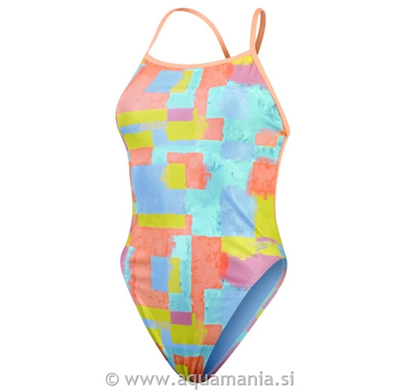 ALLOVER DIGI VBACK - ROZA/YELLOW - 38