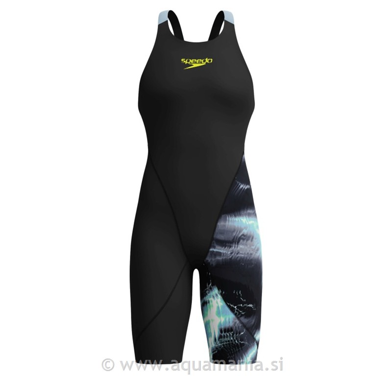 LZR IGNITE JR. KNEESKIN - ČRNA/MODRA