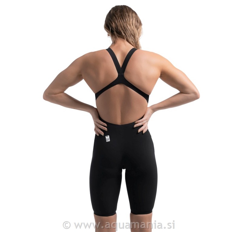 LZR PURE VALOR 2.0 KNEESKIN - ČRNA