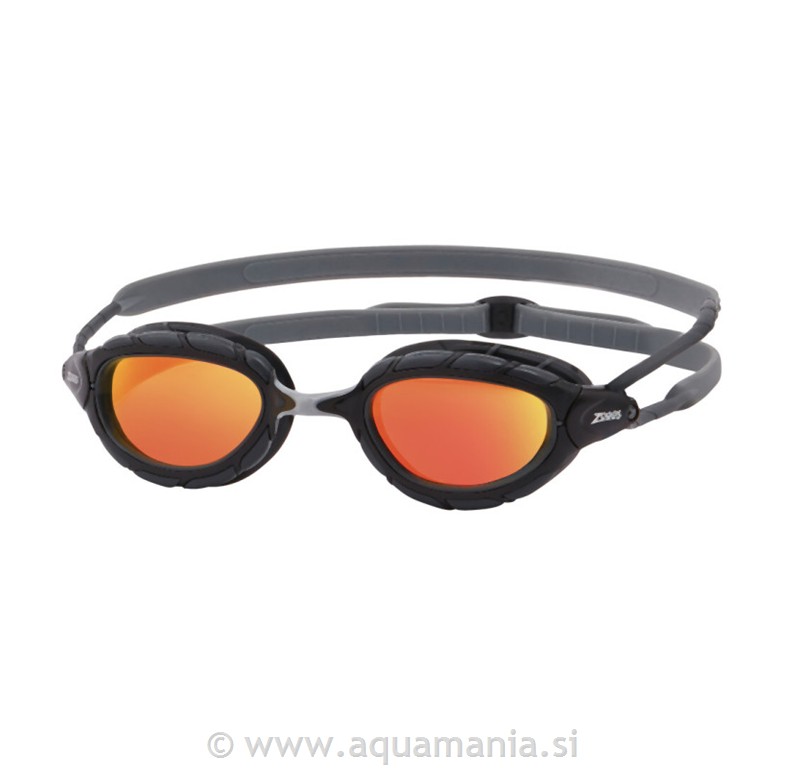 PLAVLANA OČALA PREDATOR - ČRNA/ORANŽNA