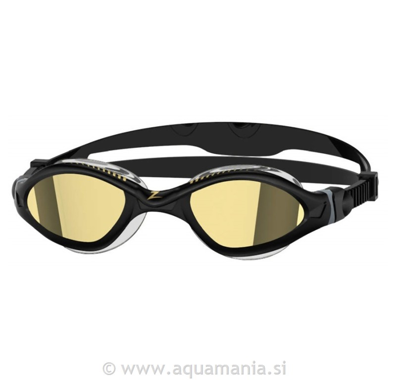 PLAVALNA OČALA TIGER LSR+ TITAN - ČRNA