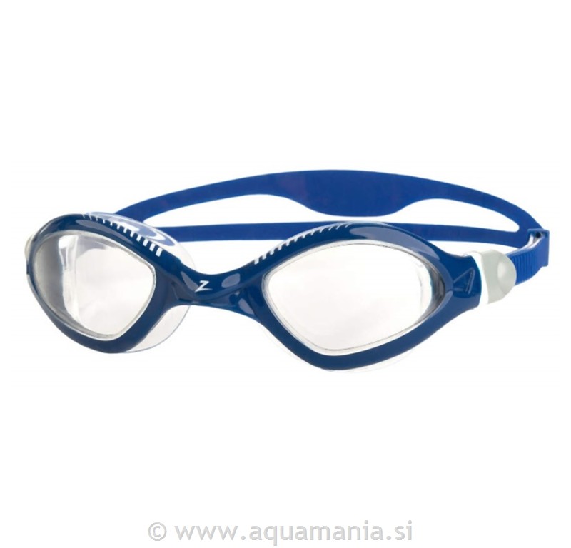 PLAVALNA OČALA TIGER LSR+ - MODRA/BELA