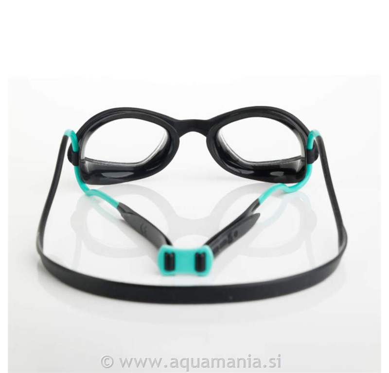 PLAVALNA OČALA TIGER - ČRNA/TURKIZNA