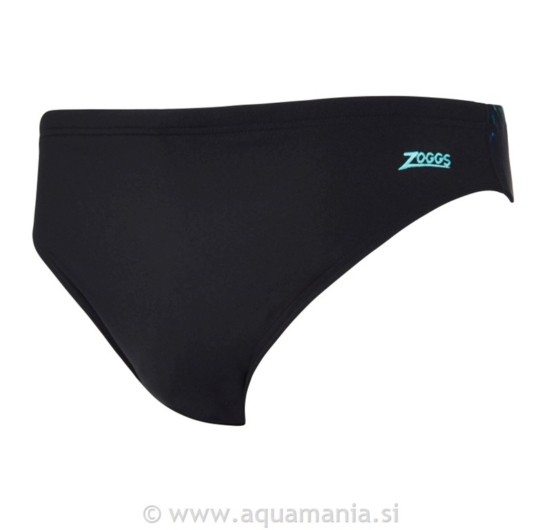 BRIEF 6,5 CM - RACER MAN - ČRNA/MODRA
