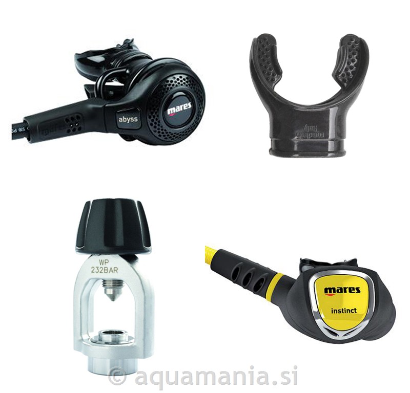 Potapljaški regulatorji in oktopusi