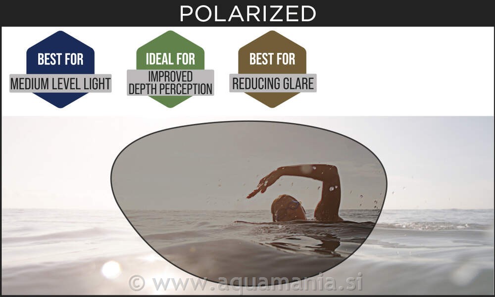 PLAVALNA OČALA PREDATOR - MODRA/BELA