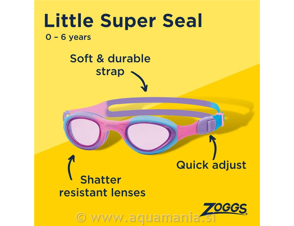 PLAVALNA OČALA LITTLE SUPER SEAL - VIJOL